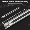 STFCR/STUCR/STUPR Internal Cooling Tungsten Steel Cutter Bar Internal Hole Turning Tool 