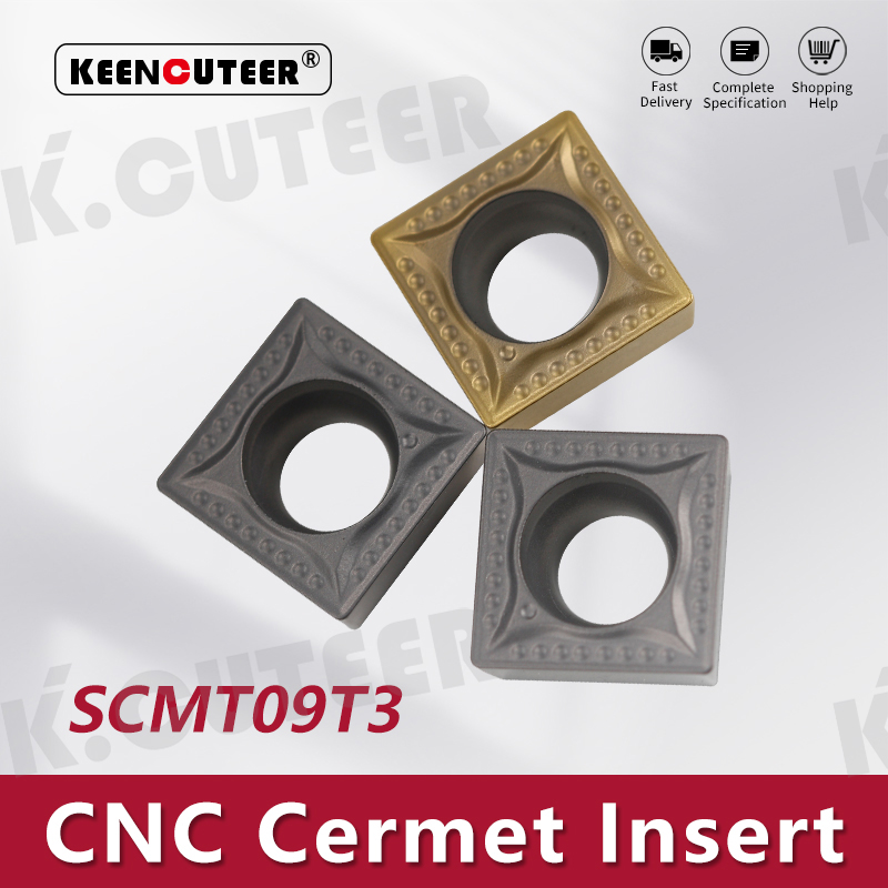 SCMT09T3 Carbide Insert for Cermet SSBCR/L External Turning Tool
