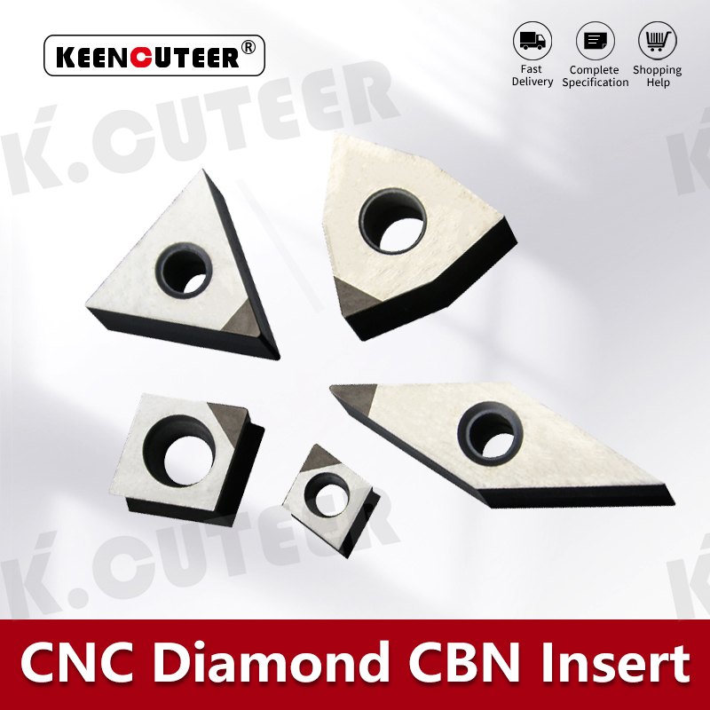 CBN Diamond lathe cutter Single face CNC blade insert Boron Nitride