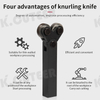Reticulated grain Knurling Knife Steel Lathe Tool Holder Inner Hole Embossing Wheel