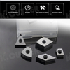 Diamond CBN two-sided insert cutter CNC indexable insert PCD two-sided insert 
