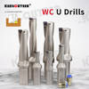 U drill shank, violent drill, fast water jet drill bit, WC blade shank