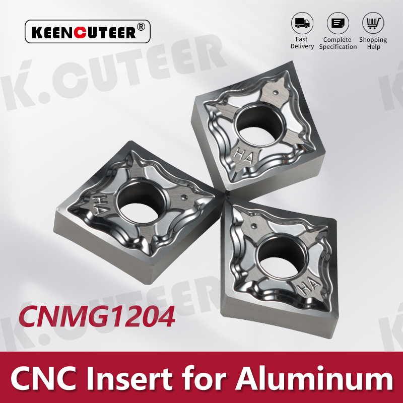 CNMG Carbide Insert for Aluminum MCGNR/L External Turning Tool 