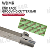 Grooving Turning Tool HFPR3003/4004/5005 Carbide Insert WDMR Straight Shank