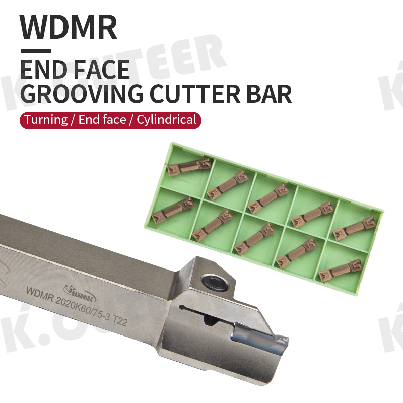 Grooving Turning Tool HFPR3003/4004/5005 Carbide Insert WDMR Straight Shank