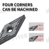 Carbide Insert for MVJNR External Turning Tool VNMG Blade Stainless Steel