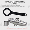  Chuck Wrench Bearing Wrench CNC Lathe Tool Holder GSK/GER Milling Cutter Shank Nut Wrench