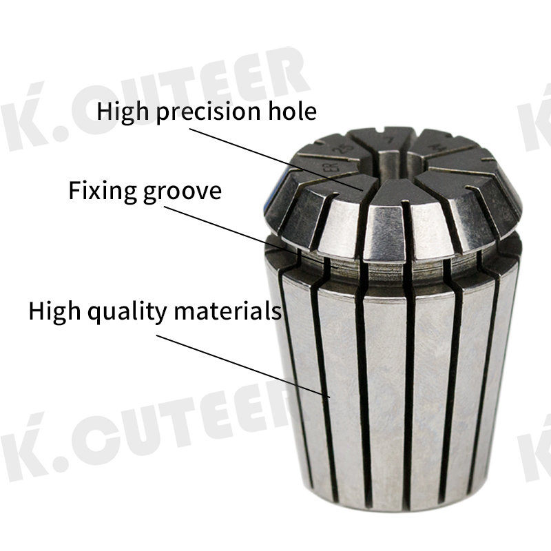 Spring Collet High Precision Collet Set For CNC Engraving Machine Lathe Mill Tool