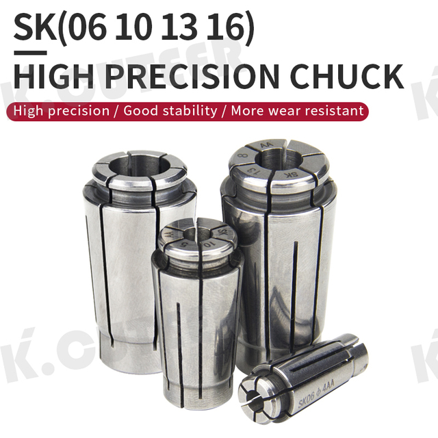 High Precision 0.008 CNC Collet Chuck Drilling Spring Machine Center Chuck