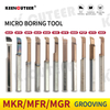  MKR Small Bore Boring Tool Aseismic Carbide Micro Diameter Internal Grooving Cutter 