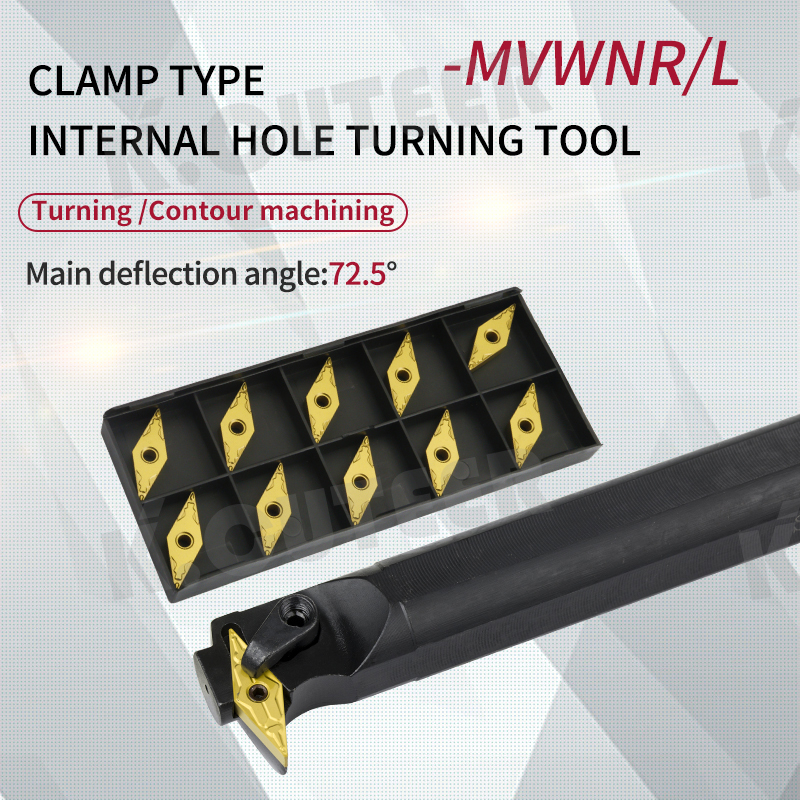  Internal Turning Tool Holder VNMG Carbide Inserts Lathe Bar CNC Cutting Tools