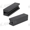 Lathe tool holder for clamping tungsten steel and high-speed steel strip
