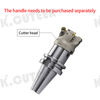 Wholesale CNC tools Milling holder For Milling cutter Machine and RPMT Carbide Insert 