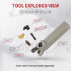  External Turning Toolholder CNC Lathe Cutter For WNMG Carbide Insert Blade