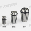 Precision Spring Collet Chuck 1MM-13MM for CNC Milling Tool Holder Spindle Motor