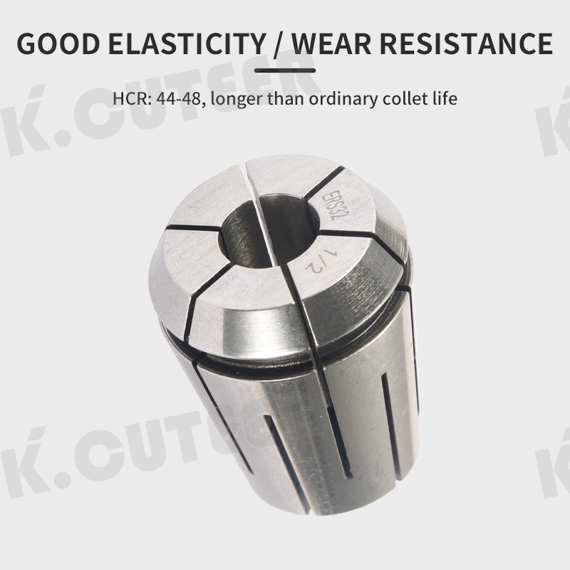 CNC Mechanical Water Stop Chuck High Precision ERS16/20/25/32 Center Outlet Collet