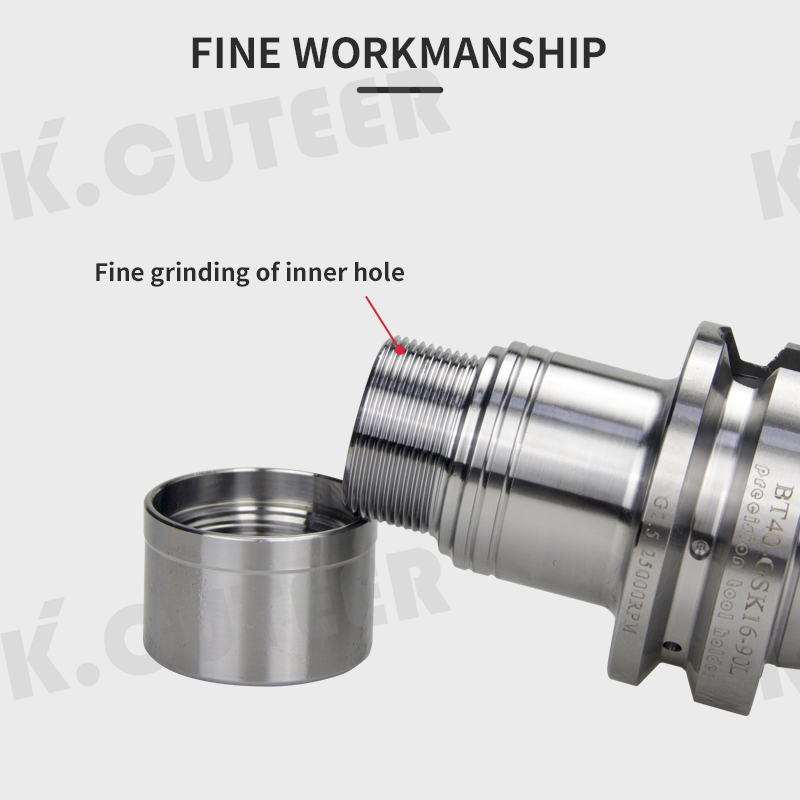 High Precision Dynamic Balance Tool Handle without Wind Resistance in Machining Center