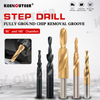 Counterbore Twist Step Drill 90/180 Degree Cobalt-containing HSS Metal Drilling Chamfer Step Drill