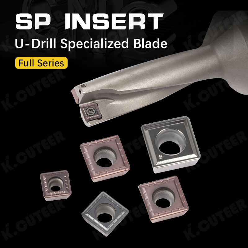 Fast Violent CNC Machine Tool Milling Carbide Insert Drill Blade Stainless Steel