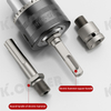 Drill Chuck Metal Heavy Duty Thread Quick Change Adapter Self Tighten 