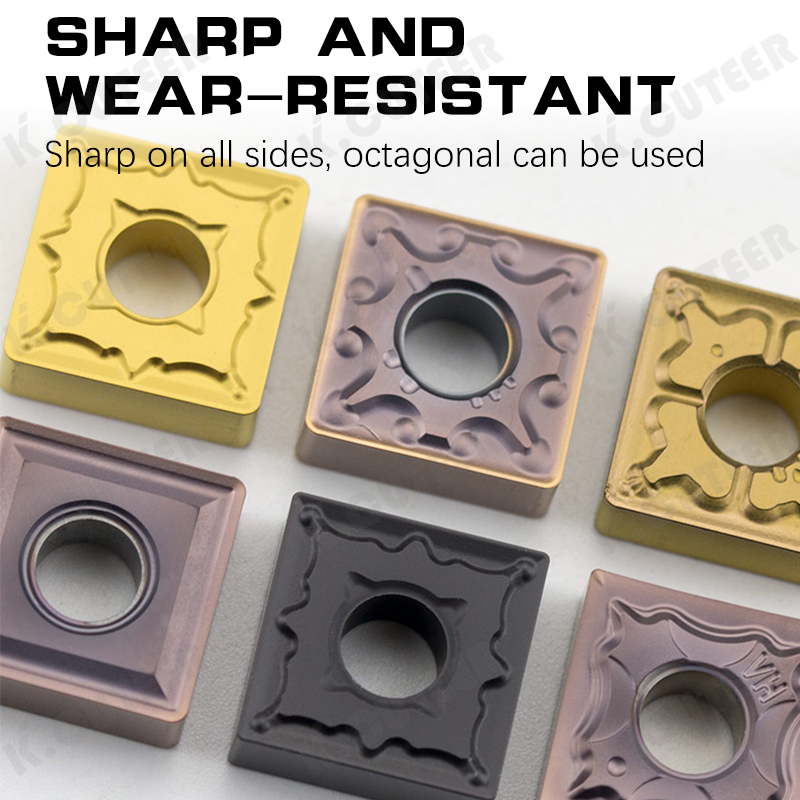 Carbide Insert External Turning Tool Snmg R-S/L-S Insert Stainless Steel Cutter