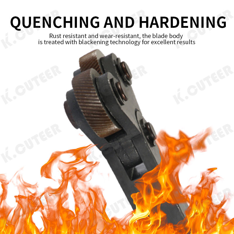 Durable Reticulated Grain Knurling Knife for Metal Lathe Projects