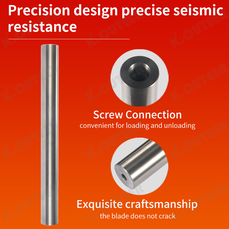 Integral Through-Hole Tungsten Carbide Cutter Body for Milling