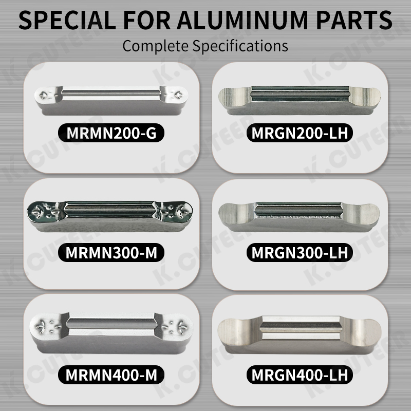 MGGN H01 Hard Alloy Round Head Blade 150-500mm for Aluminum CNC Groove Cutting - Precision Industrial Tool