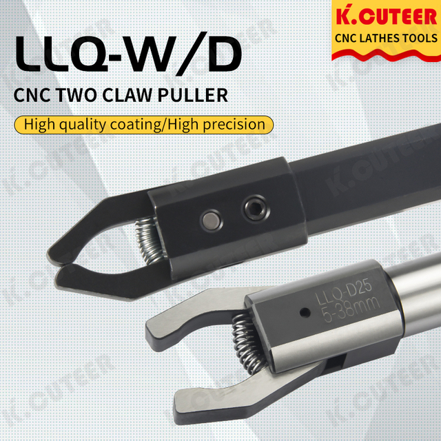CNC Lathe Round Handle Automatic Material Puller CNC Straight Handle Feeder