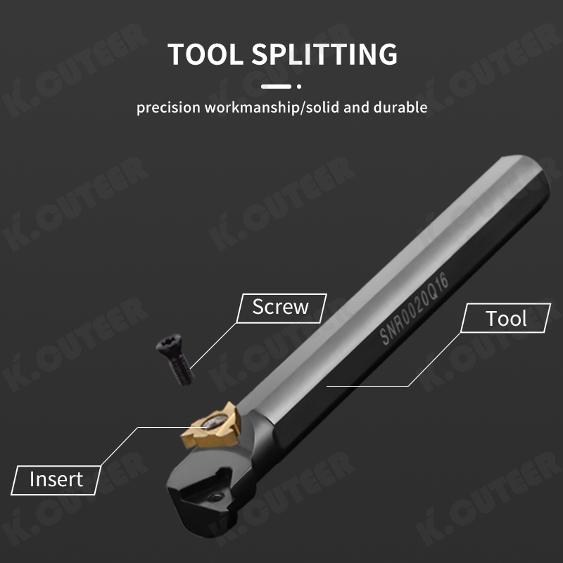 Durable CNC Snr Lathe Cutter Tool for Internal Threads