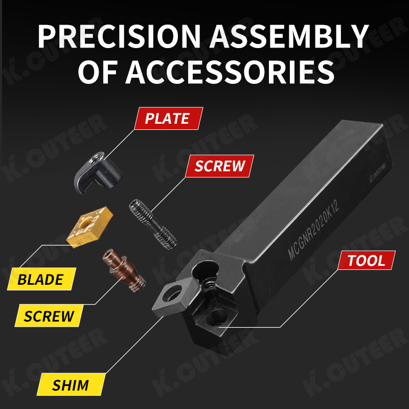 CNC lathe tool 90-degree external circular tool holder