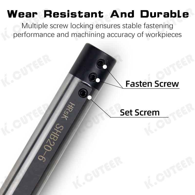 Boring Tool Bar Lathe Cutter Sleeve Round Shank CNC Cutting Holder