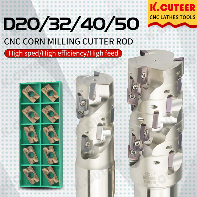 Premium CNC Milling Cutter Bar with Carbide Inserts for Efficiency