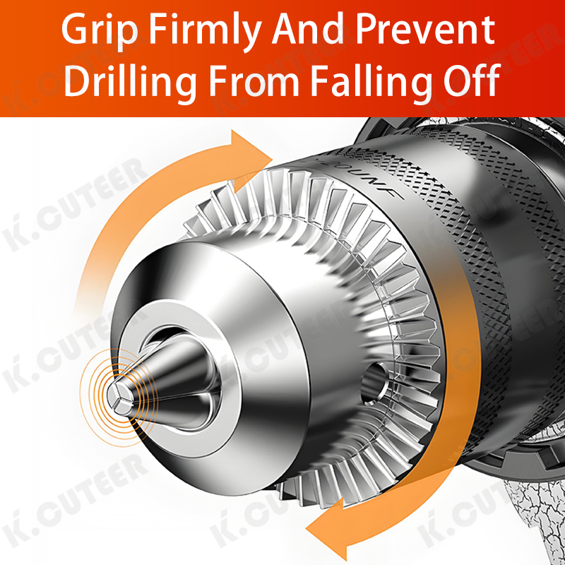 Versatile Electric Drill Chuck for Hand Tools and Wrenches