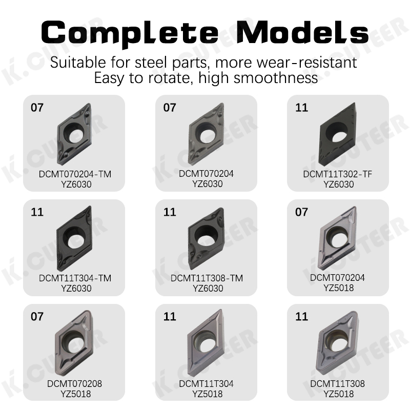Premium CNC Inserts Designed for Steel Fabrication Needs