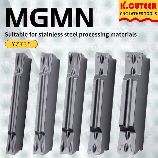 CNC Parting and Grooving Inserts Lathe Grooving Cutter for Stainless Steel