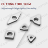 Durable Cutter Bar Shim for CNC Tool Insert Applications