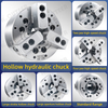 CNC Lathe Three-Jaw Hydraulic Chuck with Oil Pressure Power Clamping