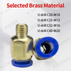 Durable PC Quick Coupling Fittings for Pneumatic Systems