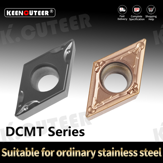 55-Degree Lathe Tool DCMT External and Internal Stainless Steel Special Insert