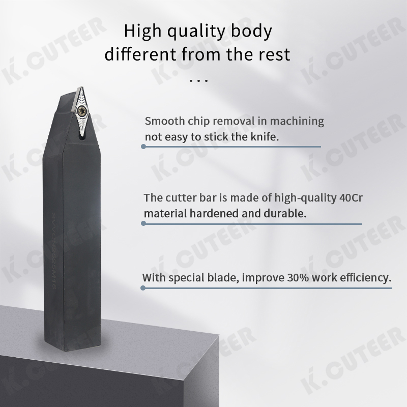 CNC Lathe Tool Svvcn Screw-Type External Turning Tool
