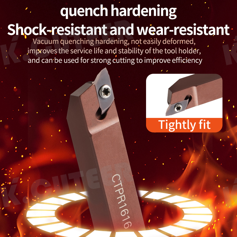 Ctpa/Ctpr CNC Turning Tool Shank for Cutting Groove Tool Shanks