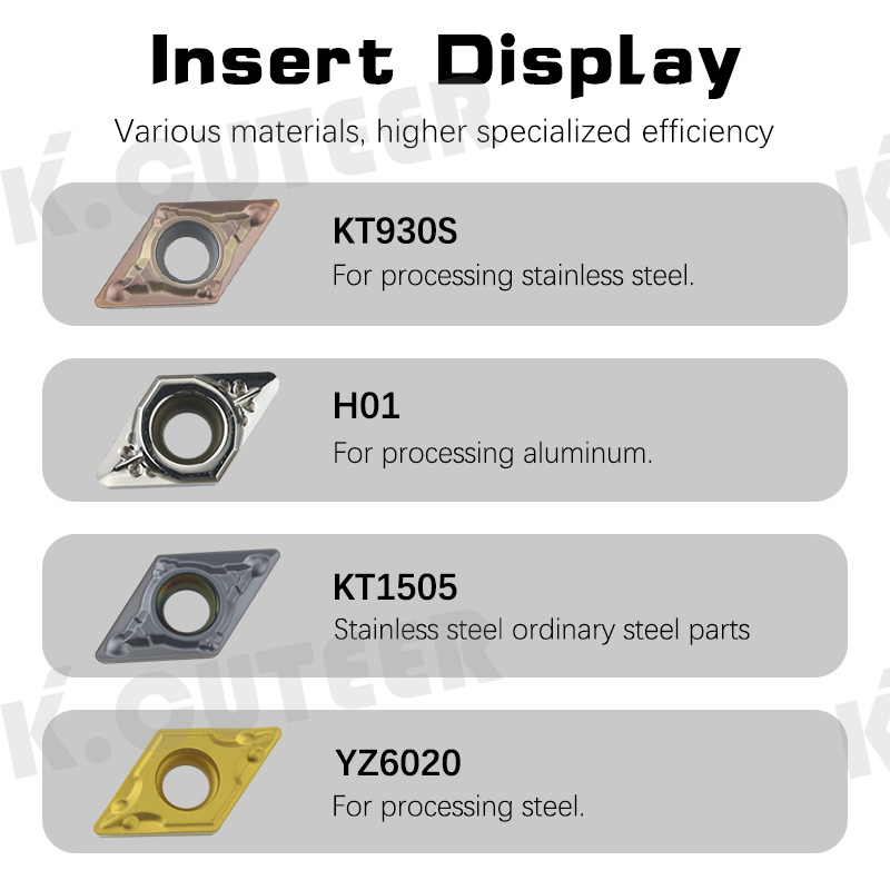  Internal Cooling Turning Tool Tungsten Steel Screw Boring Bar CNC Carbide Blade Lathe Tool