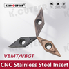 Carbide Insert External Turning Tool Triangular Blade Stainless Steel Cutter CNC Lathe