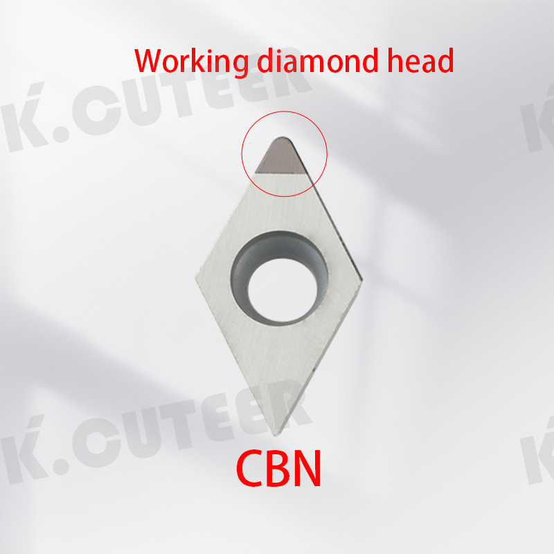 CBN Diamond lathe cutter Single face CNC blade insert Boron Nitride