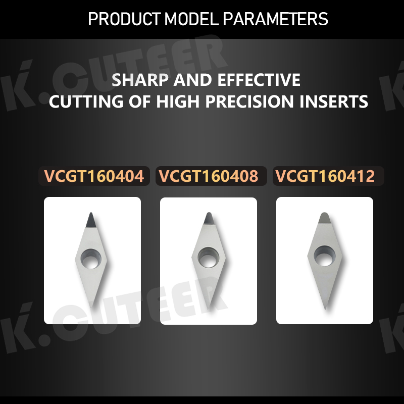 Diamond PCD extrusion blade special PCD CNC tool grain for automobile hub extrusion