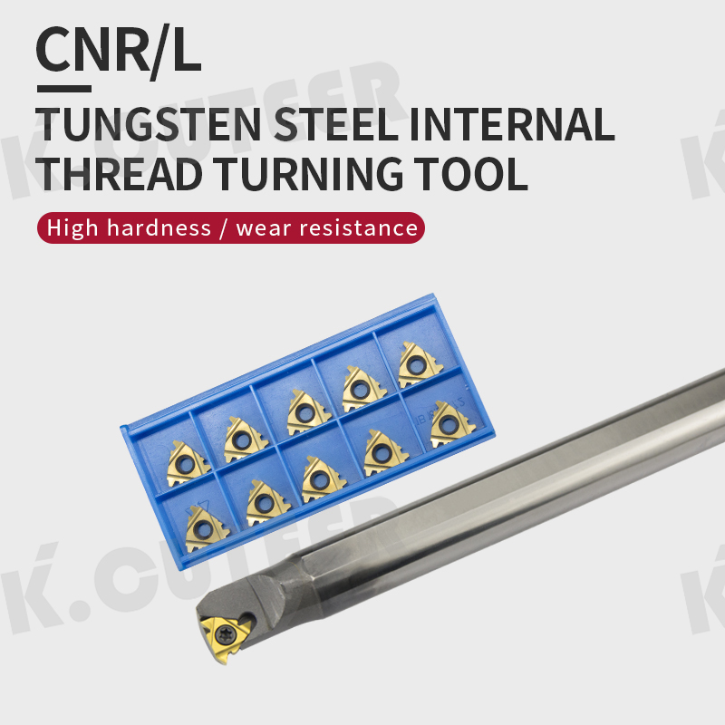 Tungsten steel internal thread cutter is used for 11IR A55 PRC/16IR 1.5 ISO PRC/22IR N60 PRC