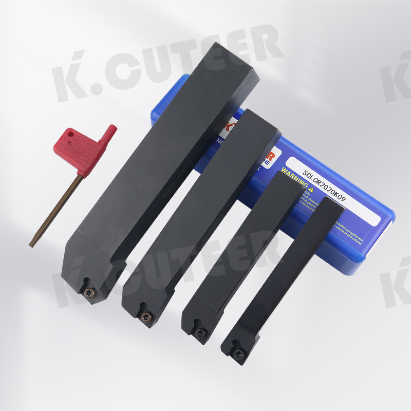 External Turning Tool Carbide Inserts Lathe CNC Cutting Tools Set SCLCR/L 1616 2020 2525