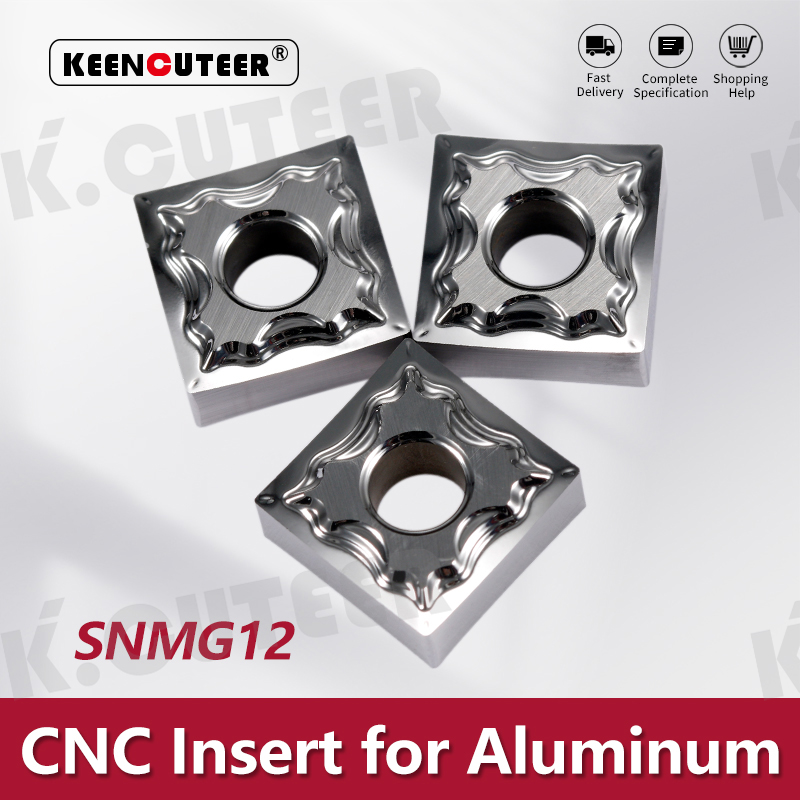 SNMG Carbide Insert for Aluminum MSSNR/L External Turning Tool