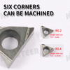 TBGT0601Carbide Insert for Aluminum STUBR/L CNC Cutter External Turning Tool